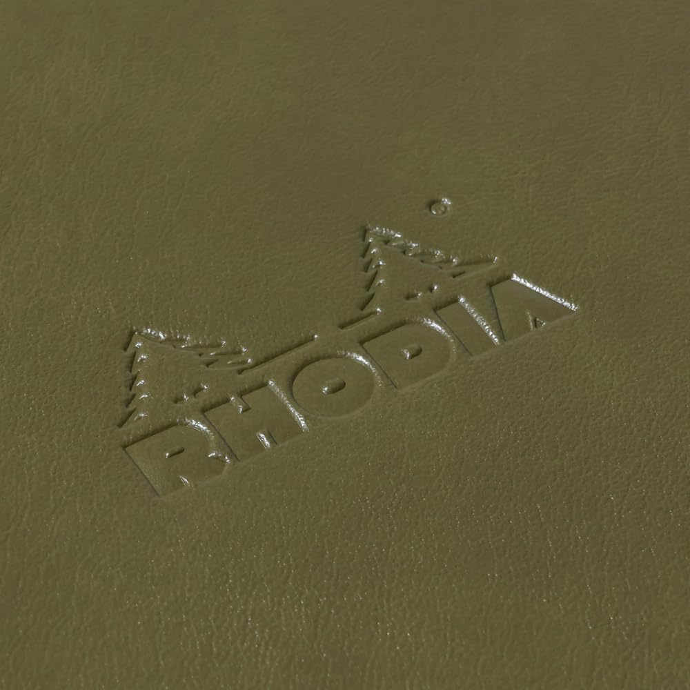 Rhodia 2026 Edition Planner A5 Monthly Block Diary A5 X 21 Earth with PVC Rhodia Cf117385cv2kh Diary, Size, Type, "Monthly (14.8 Cm), Tone," Cover,