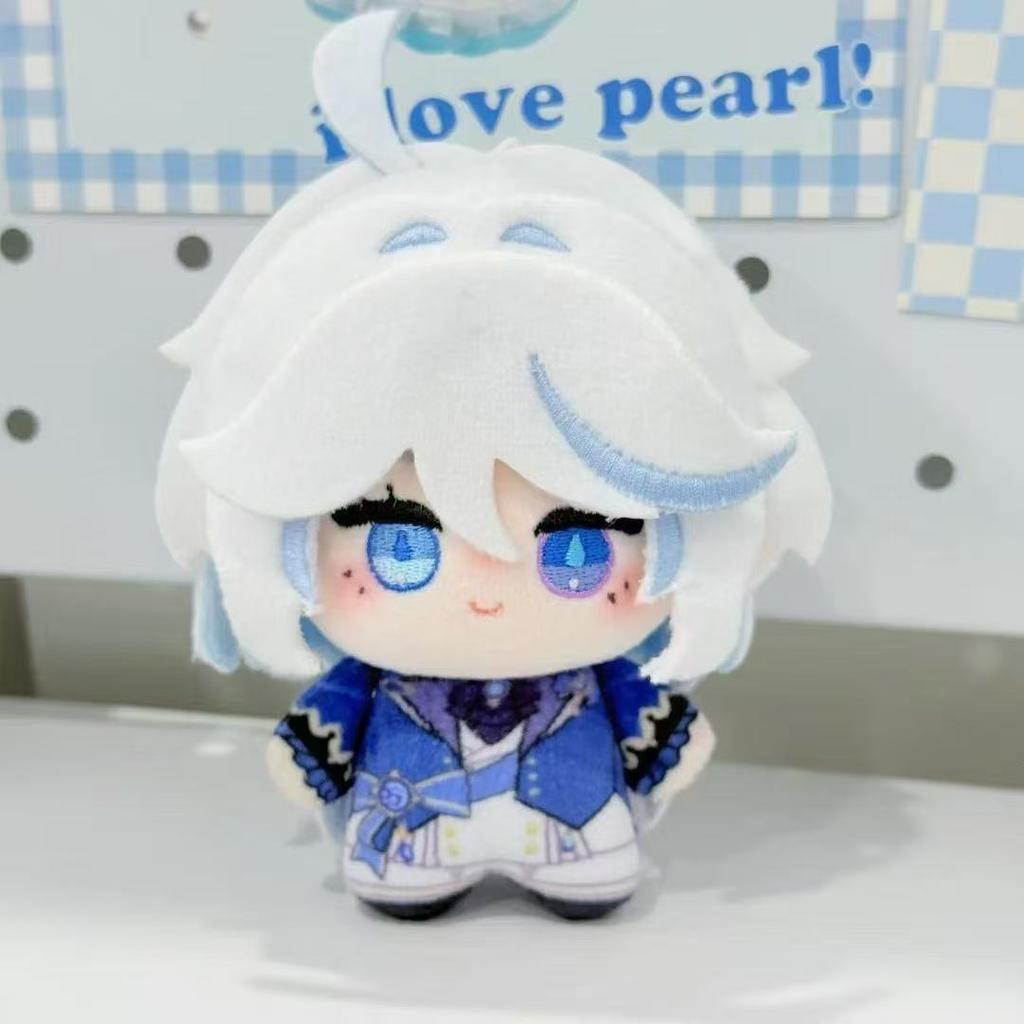 MIHOYO Furina de Fontaine Poupée Genshin Impact Peluche Kawaii 10cm Anime Jeu Jouet en Coton Neuvillette Nicole Reeyn Cadeau