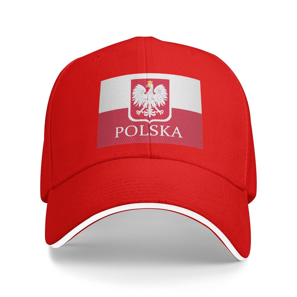 Sei wie Polen Polska Polnische Flagge Kappe Für Männer Frauen Trendige Baseballkappe Trucker-Hut Reise Kopfbedeckung Geschenk