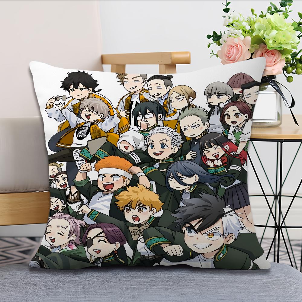 Kissen Windschutz weich Bequemes Kissen Manga B-Breakers Hülle für Anime Sofa Wohnzimmer Heimbüro Dekor Schutzhüllen