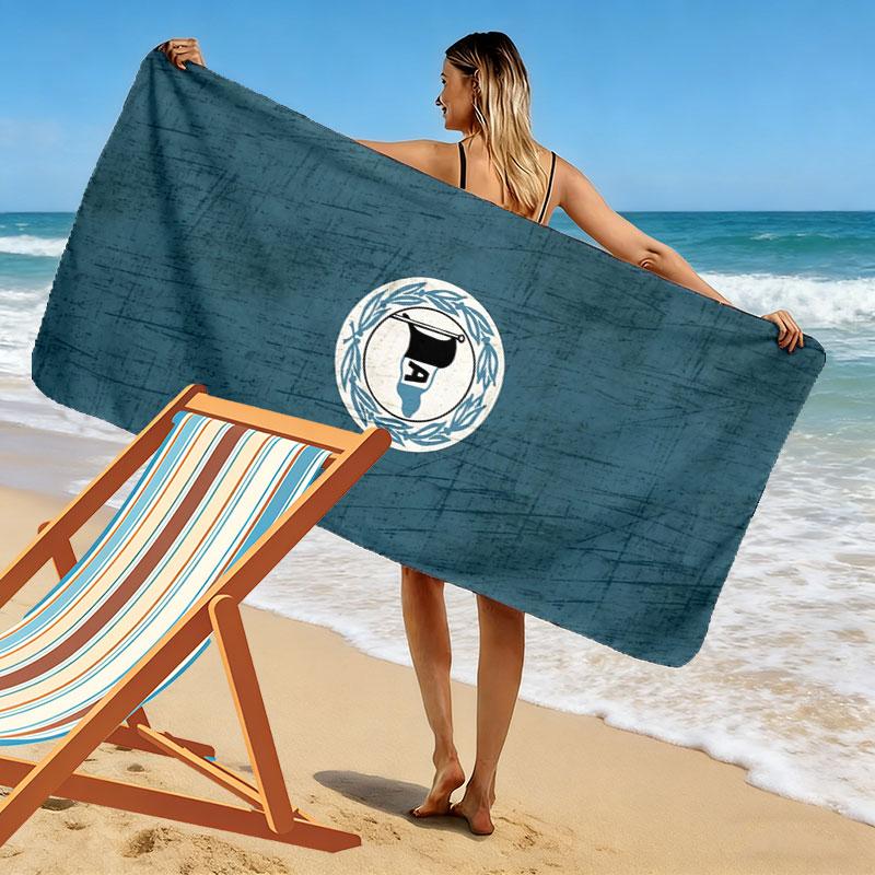 Asciugamano da Spiaggia DSC Arminia Bielefeld, Grande Morbido Asciugatura Rapida per Spiaggia Campeggio Nuoto