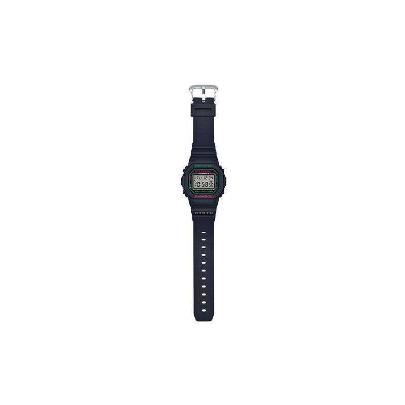 Casio 200 m Waterproof Quartz Movement Resin Strap Japanese and Korean Watch Men's and Women's Black Dial LOV-19B-1P