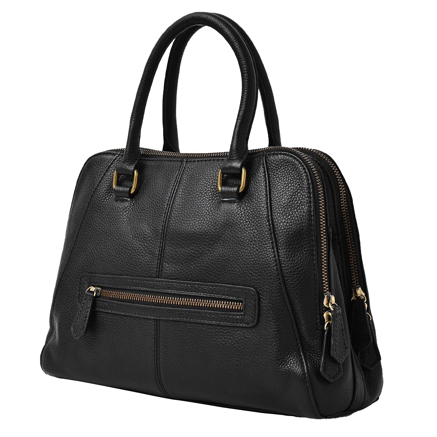 

Genuine Leather Shoulder Petit Black [Notre Favori] Bag, Women s Handbag, Crossbody, Claude, чорний