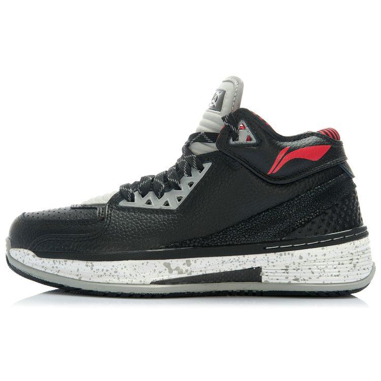 Li Ning WOW 2 Slip Resistant, Abrasion Resistant, Rebound Slip Resistant, Abrasion Resistant, Rebound Mid top ABAH017-2