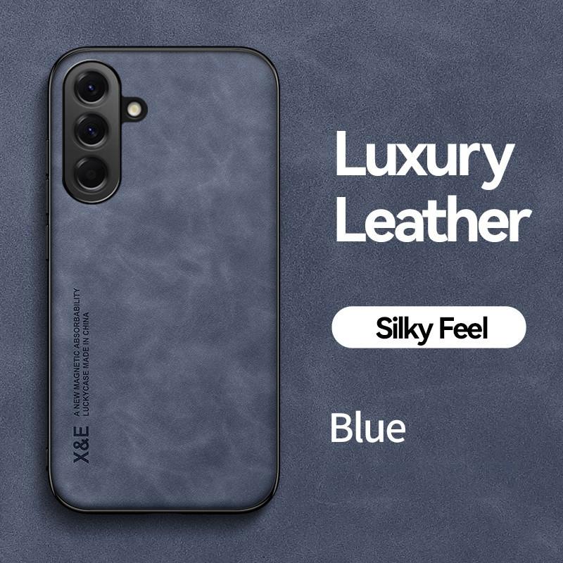 For Samsung Galaxy A56 A36 A26 A16 A57 A37 A27 A17 A07 A55 A35 A25 A15 A54 A34 A24 A14 Case Magnetic Car Holder Phone Cover