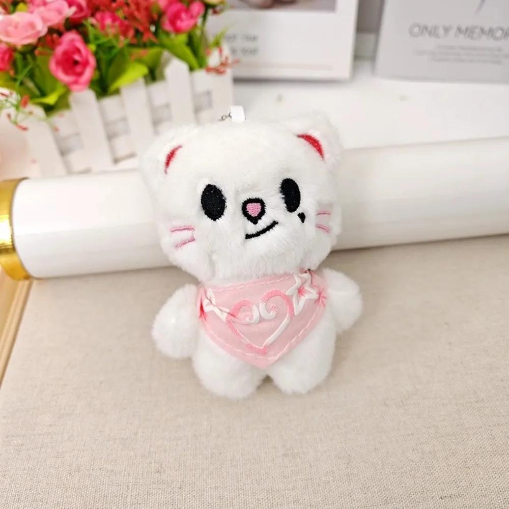 New KPOP Skzoo Plush Keychain Korean Ide Pendant Toy Keychain Fan Collection Giftsol Felix HyunJin Jisung Plush Cartoon