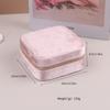 Clever Compartmentalized Design Small Body Hand Moving People Velvet Multifunctional Protection Jewelry Double Storage Box