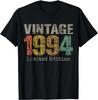 Geschenke zum 30. Geburtstag Vintage 1994 Limitierte Edition 30. Geburtstag Geschenk Unisex T-Shirt