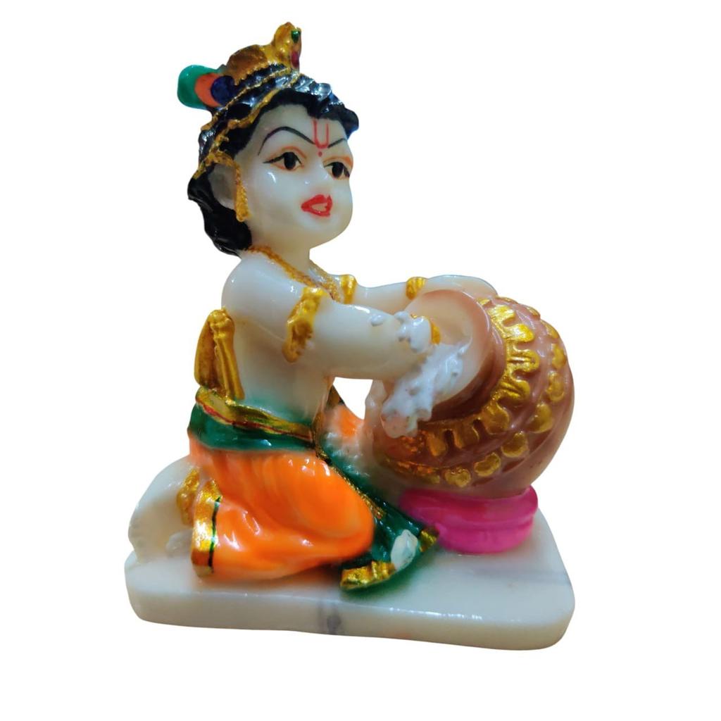 @ Idol Laddu Gopal Bal Gopal Statue Multicolor For Home 242Gm Zr-7023-60%Off
