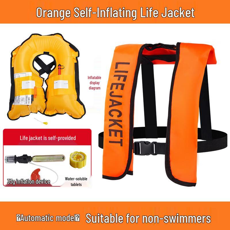 Bosent Automatic Inflatable Life Vest One Size