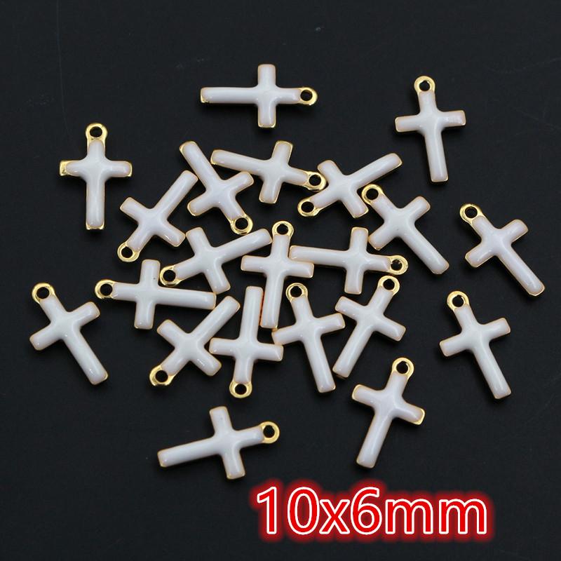 

20pcs Stainless Steel Enamel Charms Octopus Crab Cross Pendant Cute Earrings Necklace Bracelet Charms DIY Jewelry Accessories