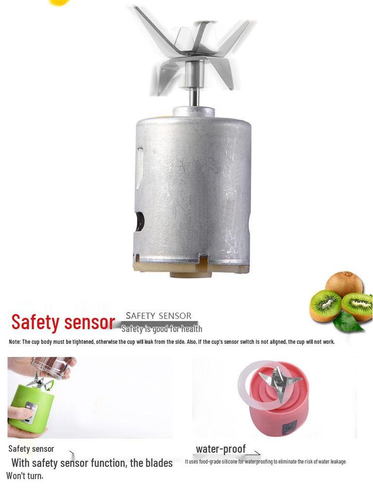 Tragbarer USB-Wiederaufladbarer Mini-Elektro-Entsafterbecher