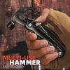 1pc 12-in-1 Multi-Function Hammer, Essential Tool for Home and Car | Includes Hammer, Pliers, Screwdriver & 8 Functions