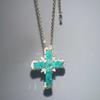 Retro Round Resin Necklace: Versatile, Fashionable High-End Clavicle Chain for Women