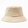 Autumn and Winter Korean Version Corduroy Sun Hat Retro Versatile Basin Hat Ins Female Japanese Candy Color Fisherman Hat