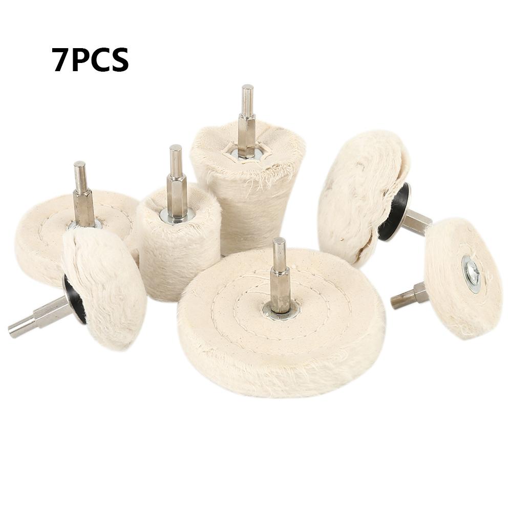 Buffing Pad Polishing Wheel Kits Multifunctional Wear Resistant Polishing Tool for Metal Wood Plastic Ceramic Glass etc