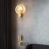 LED Three Color Bedside Wall Sconce Light Modern Adjustable Lighting for Bedroom Hotel Room Decorative Atmosphere