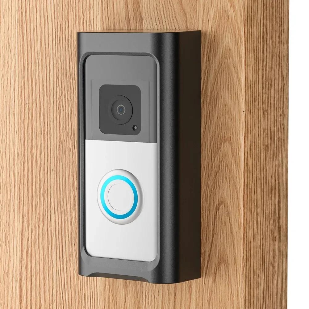 1 Set Video Doorbell Mount Doorbells Rack Bracket No Drilling For Ring Battery Doorbells Holder Door Hardware Accessories