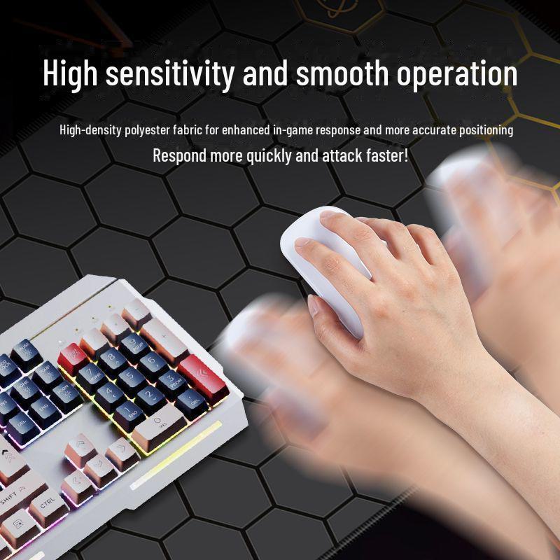 Großes Cartoon-Mauspad: Dick, Niedlich und Ergonomisch für Gaming- und Bürogebrauch