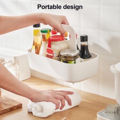 Caja de Almacenamiento de Escritorio Organizador de Maquillaje con Asa Fuerte Carga Gran Capacidad Caja de Pañuelos Soporte para Mando a Distancia