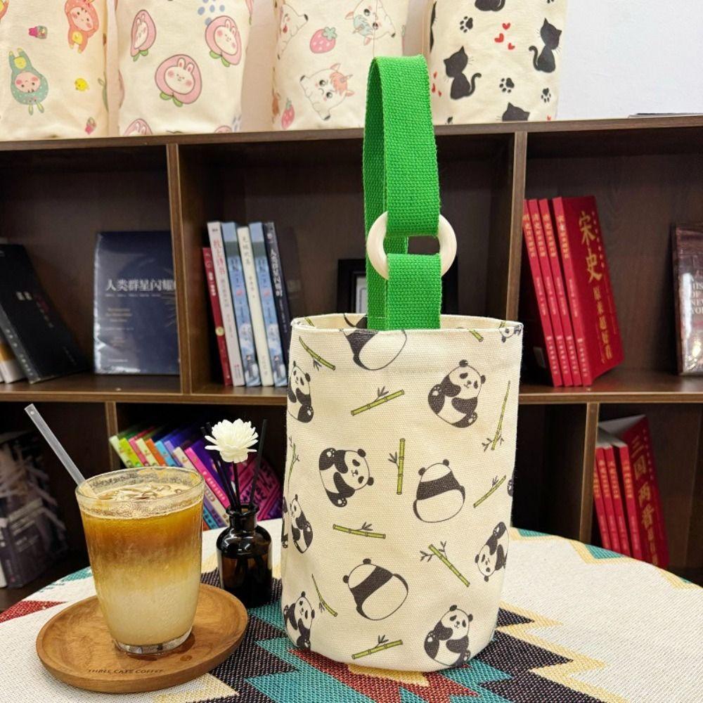 Large Capacity Mummy Bag Rabbit Lunch Bag Portable Cartoon Animal Bucket Bag  Storage Bag