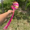 Giant Size Hot Air Balloon Rainbow Colors Color-changing Film Rainbow Decoration Transparent Film Striped Tie Dye