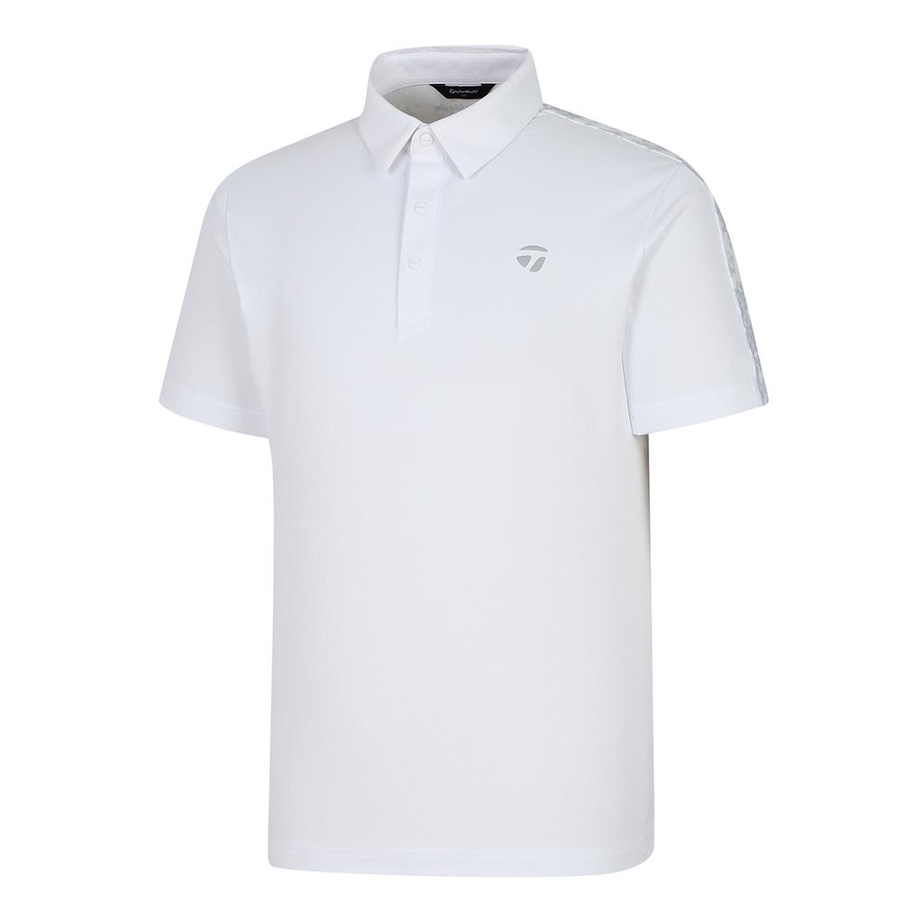 TAYLORMADE APPAREL 26Ss Men'S Back Pattern Collared Short Sleeve T-Shirt T8031T62244-100