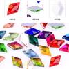 Crystal Hand-Sewn Diamond, Glass Rhinestone Diy Crystal Material, Rhombus Creative Clothing Accessories