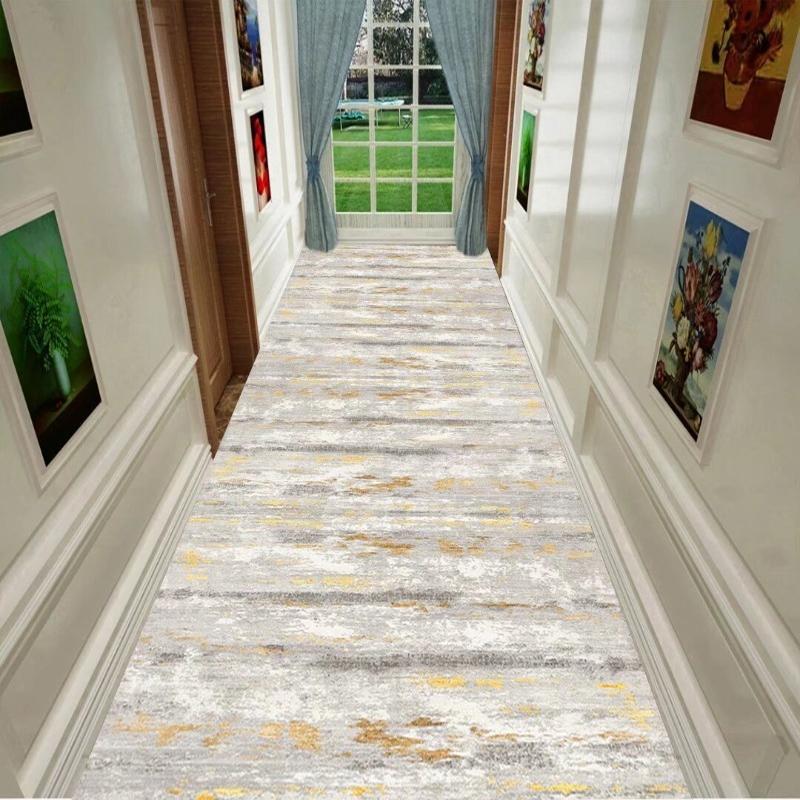 Abstract Artistic Carpets Non-slip Living Room Decor Rug Long Corridor Carpet Hall Runner Bedroom Stair Door Mat