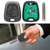 2 Buttons Key Fob Replacement ID46 Chip Car Keyless Entry Remote Control Car Remote Key for Citroen Saxo Picasso Xsara Berlingo