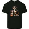 Entlebucher With Puppy Dog Mens Light Cotton T-Shirt