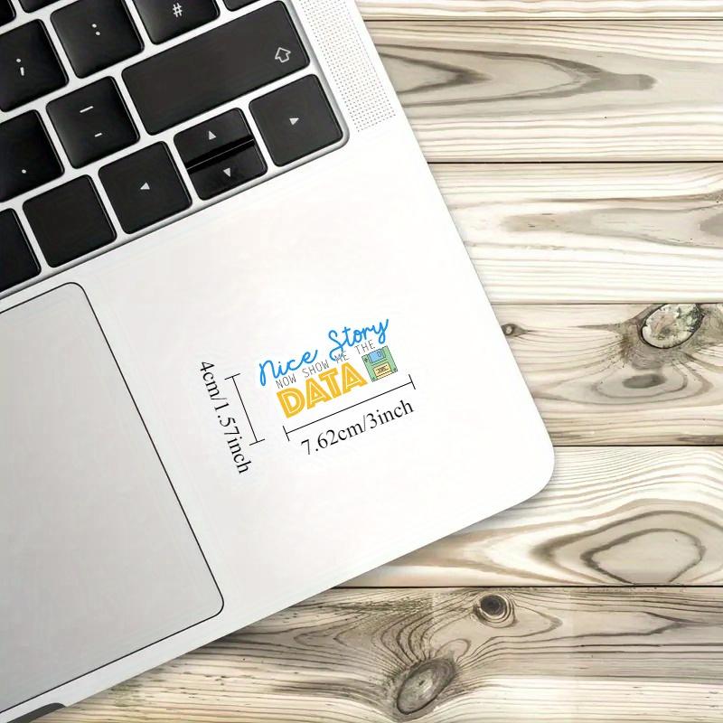 Schöne Geschichte Zeig mir die Daten Aufkleber Lustig Tech Programmierer Software Datenbank, Laptop Skateboard Aufkleber Ästhetisch Computer Handy