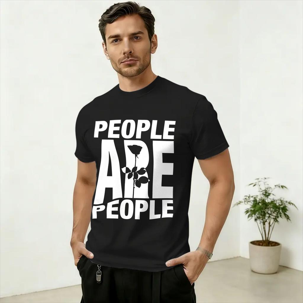 Unisexs TShirt People Are People Novelty Cotton Tees Short Sleeve T Shirt Round Neck Clothes Gift Idea