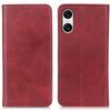 For Sony Xperia 10 VI Protective Case Split Leather Magnetic Closing Wallet Phone Shell