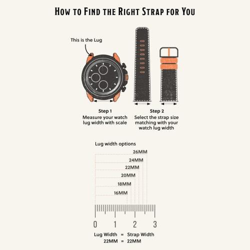 Fossil BAR-Men's Watch Strap S221498 Brown