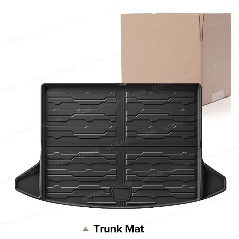 LUTEHIL For Chevrolet Blazer EV 2025 2025 All-Weather TPE Floor Mat Trunk Mat Carpet Automotive Interior Protector Accessories