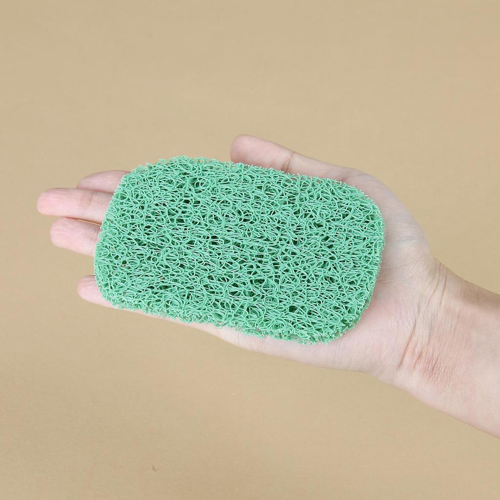 Soap Saver Bar Soap Shampoo Bar Holder Dish Accessory, Soap Tray Mat Fits All Soap Dish Sets - 6 Piece Set