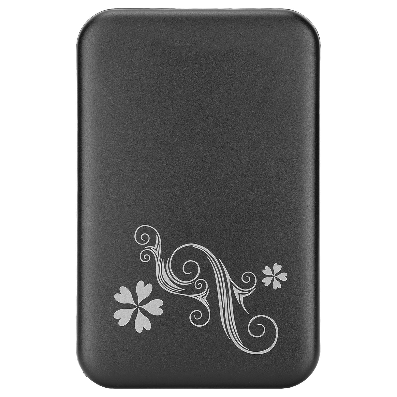 

Корпус для жесткого диска 2,5 дюйма USB 3.0 Поддержка 3 ТБ Передача 5 Гбит/с Алюминиевый сплав Plug and Play Корпус для HDD Черный чёрный