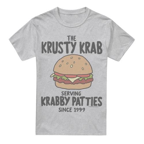 T-shirt Homme Bob l'éponge Carré Krabby Patties