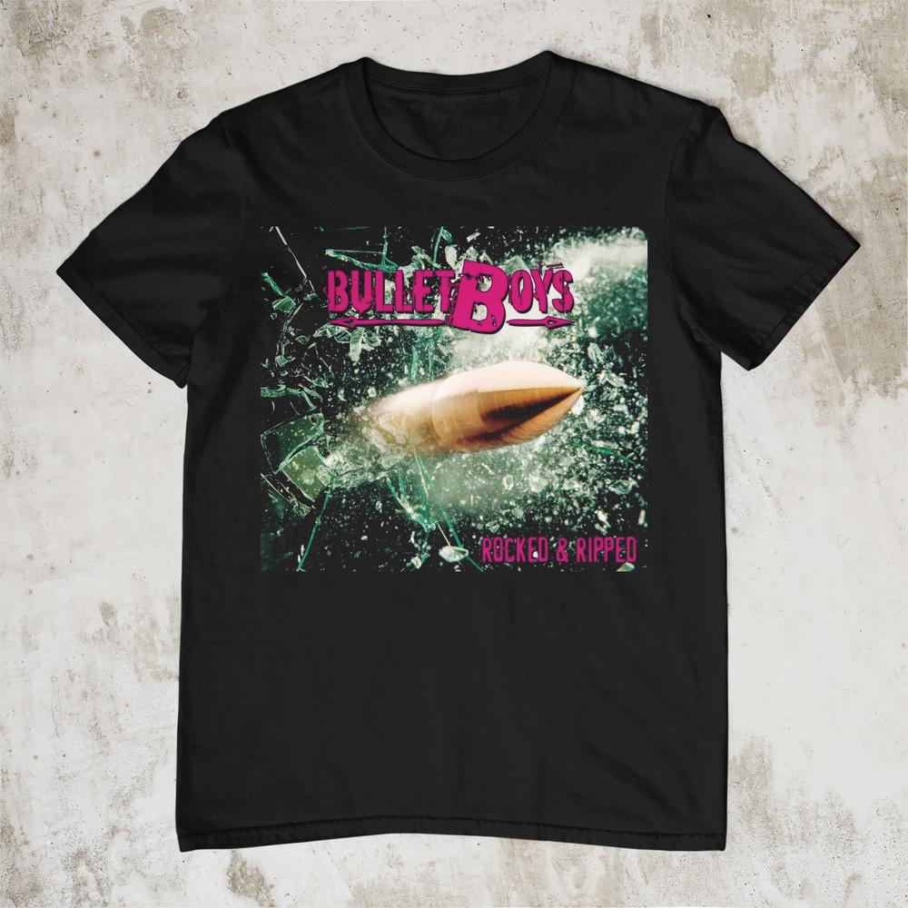 BulletBoys Band Album Heavy Cotton Unisex Black All Size Tee Shirt TT201 Unisex T-Shirt S