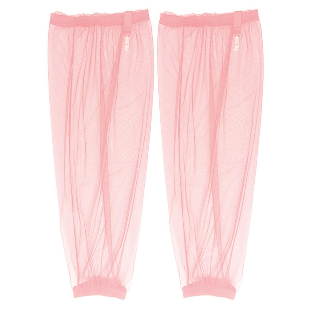 1 par de Mangas para Pies de Malla para Exteriores, Mangas para Brazos de Deportes de Supervivencia, Protectores para Piernas para Acampar, Senderismo, Pesca