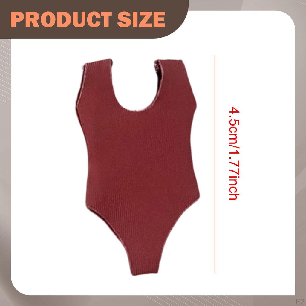 1/12 Action Figure Clothes Dressing up Solid for 6 inch Female Figures Casual Costume Accessories