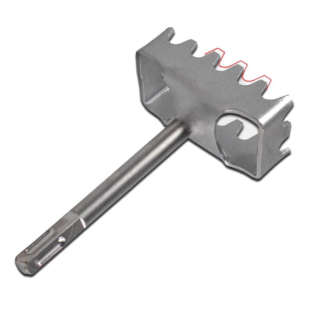 1pc Socket Hole Puncher Wire Box Slotter Round Handle Slotter 86 Wire Box Cement Wall Hole Slot Groove Tool For Electrical