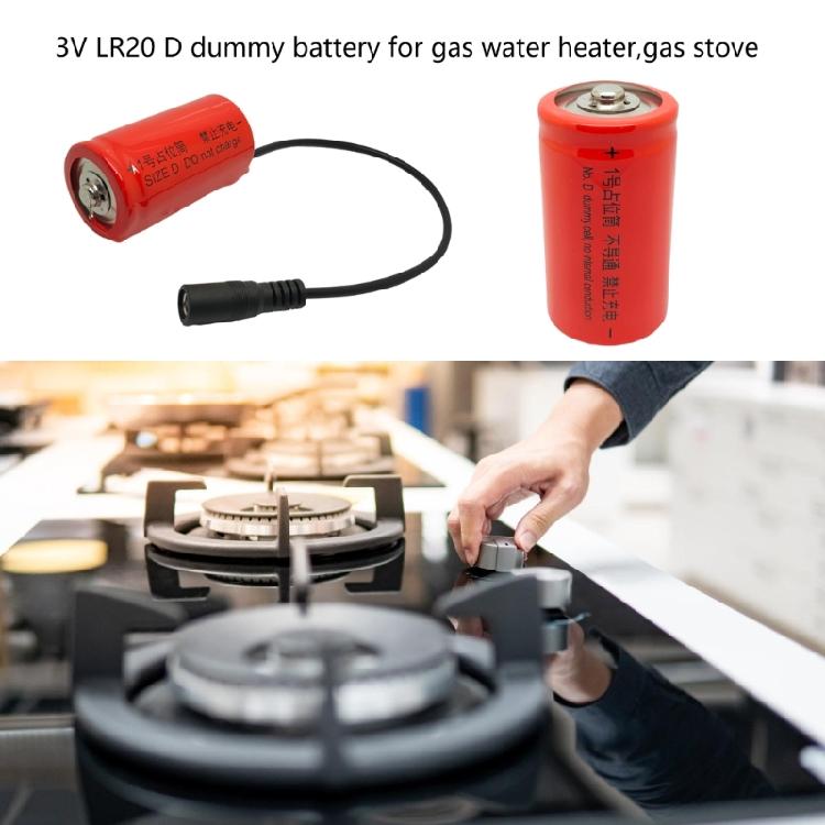 Easy Installs DC5.5x2.1mm Power Connector Dummy Battery Not Conductive With Reinforced Shell For Electronics Projects