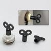 8PCS  Radiator Heating Exhaust Button Heating Bleed Key Black Radiator Bleed Key  Easy Venting & Noise Reduction