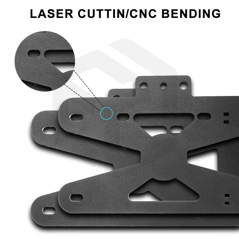 For RH975 Motorcycle Rear License Plate Mount Holder For Harley Nightster 975 With LED Light Bracket Accessories