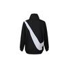 Nike Sportswear Swoosh Woven Long-Sleeve Jacket For Spring Women Jackets Black DA0981-010