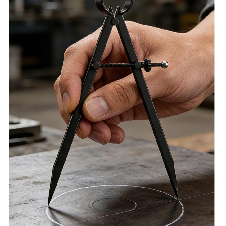 Light Weight Alloy Spring Divider Tool Adjustable 15cm To 60cm Design For Professional Engineers And Craftsmanships