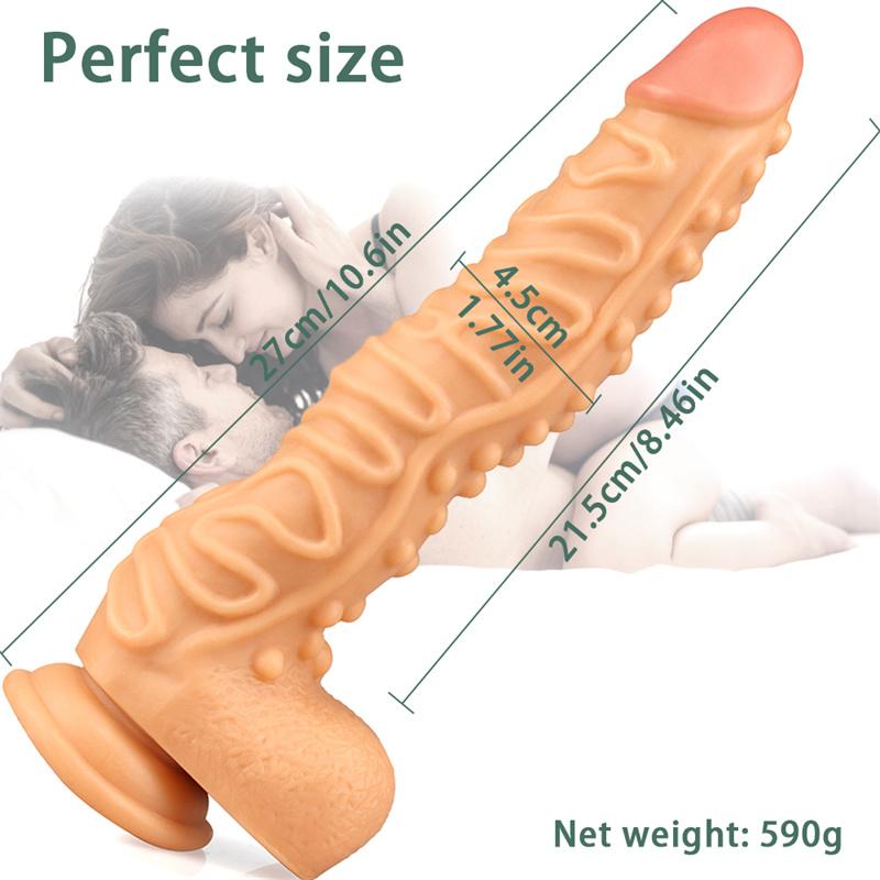 Female Artificial Dildo Crystal Transparent Dildo Adult Masturbator
