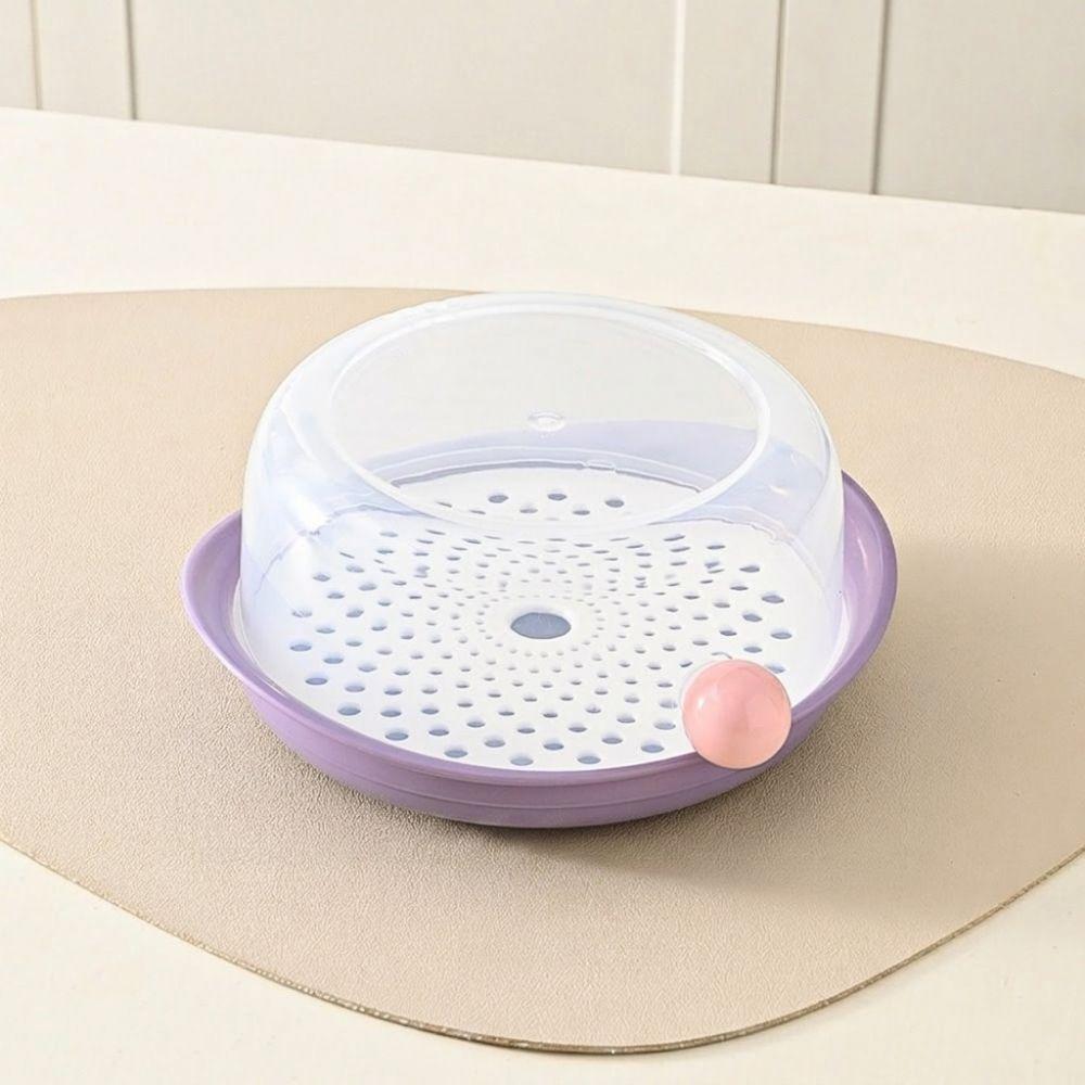 Food Grade Microwave Heating Steamer Quick Cookware Rice Steamer Microwave Steamer Kitchen Use